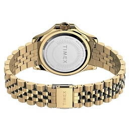 Kaia 3-Hand Gold-tone with Silver Dial and