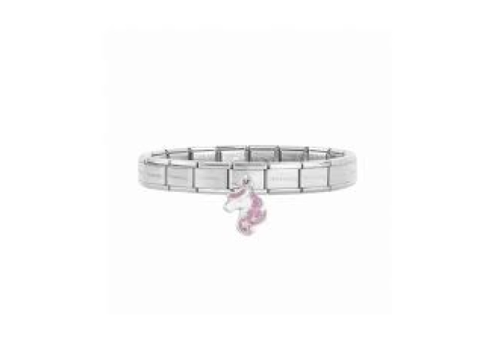 Composable Classic CHARMS acciaio Unicorno