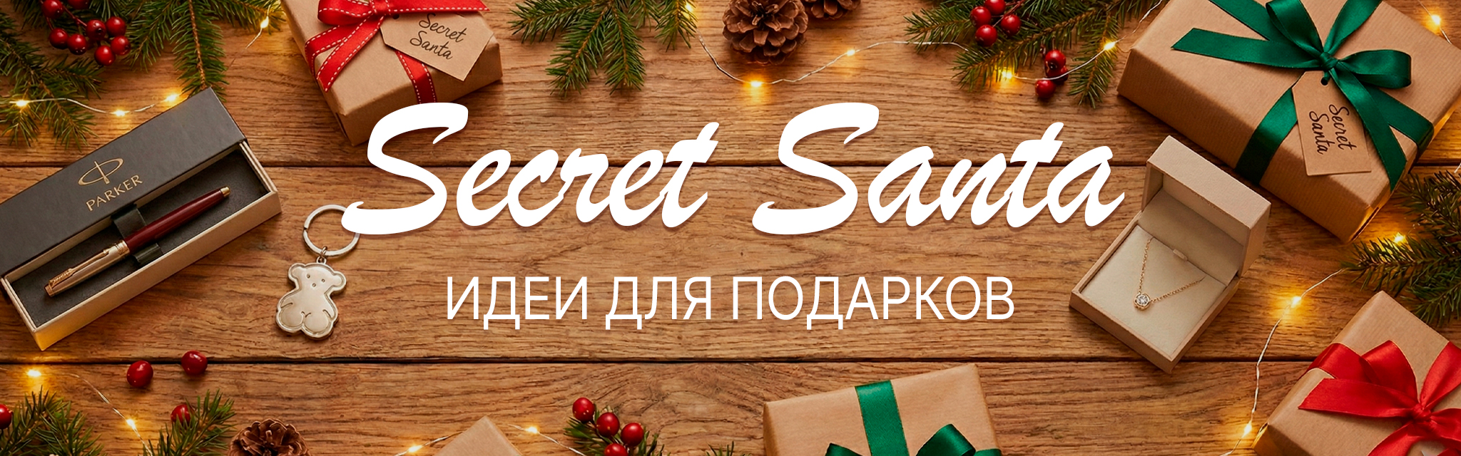 Тайный Санта: подарки на Новый год до 200 рублей
