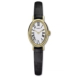 Women's Cavatina Gold-tone Case with Black