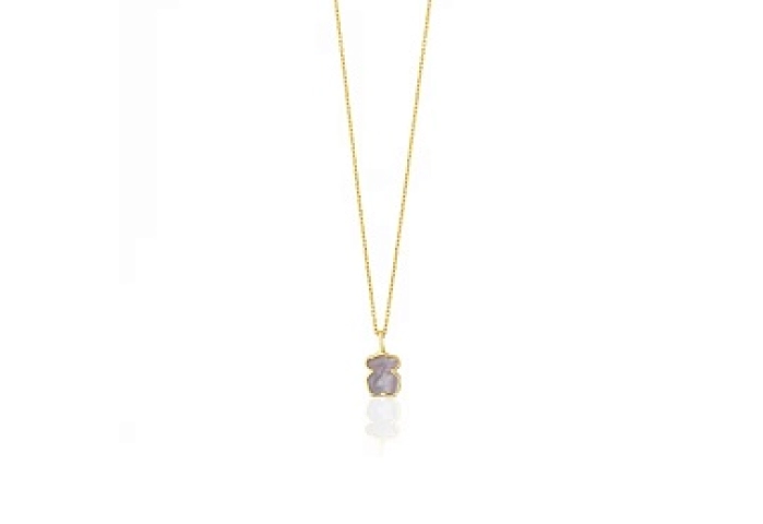 18KT GOLD CHOKER MOTHER OF PEARL  CHAIN
