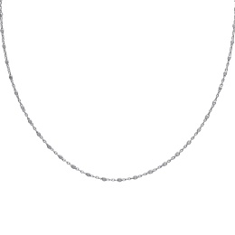 CHAINPLATEDSILVER 925 RHODIUM