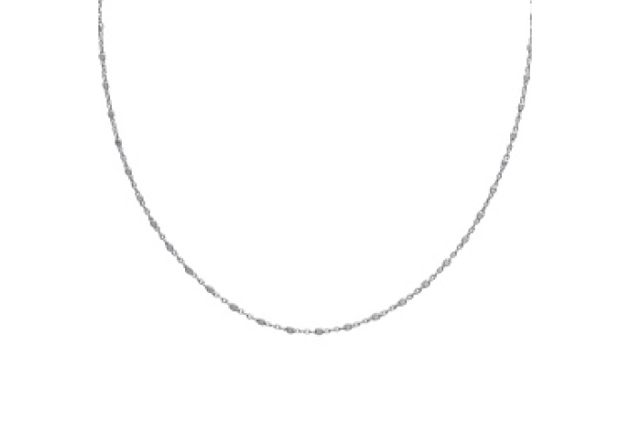 CHAINPLATEDSILVER 925 RHODIUM