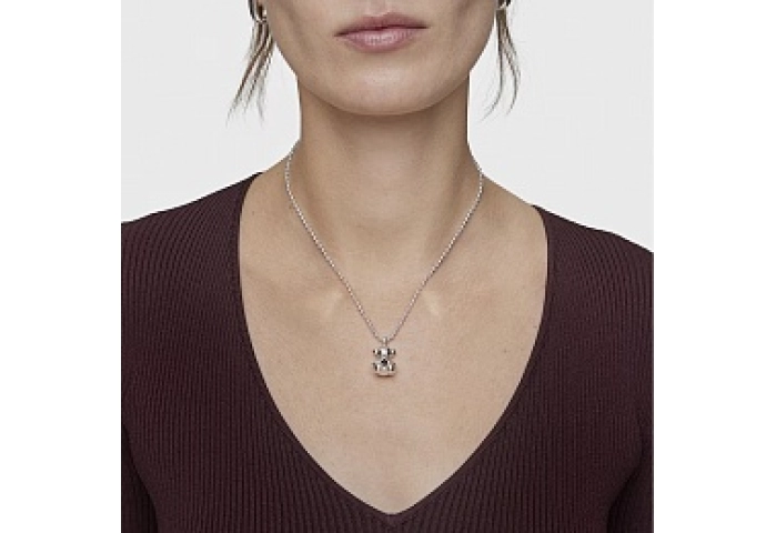 SILVER PENDANT ONIX 16MM