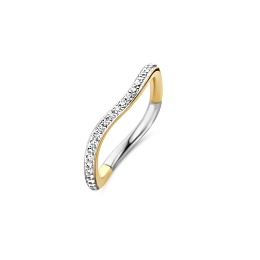 TI SENTO Ring Gilded /12260ZY/54