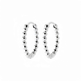 EARRINGSRHODIUM PLATEDSILVER 925