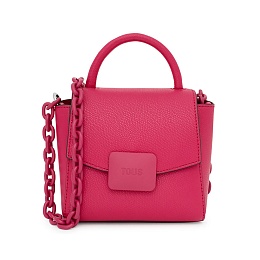 PVC.PU,MINIHANDBAG T LUCIA FUCHSIA