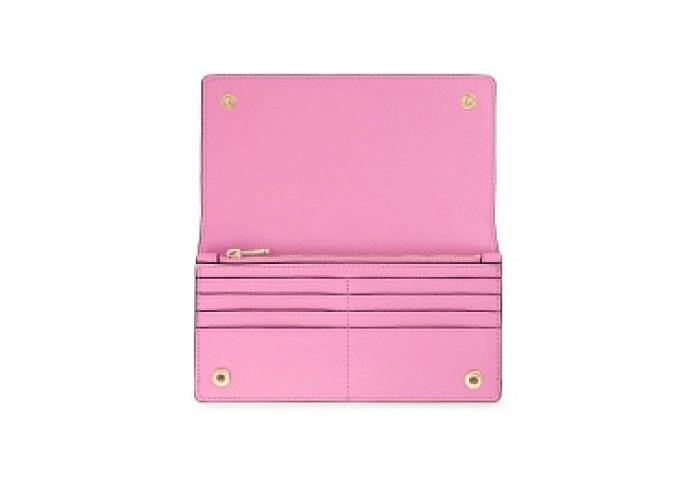 PU.CO,WALLET L T BRENDA PINK DARK