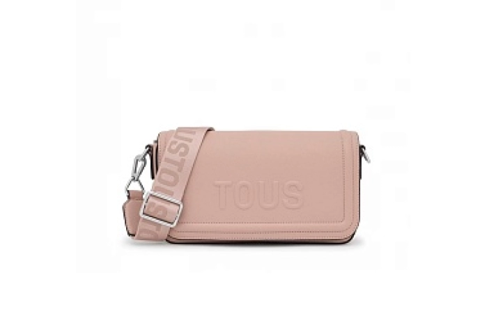 PU,HANDBAG M. TOUS LA RUE NEW TAUPE