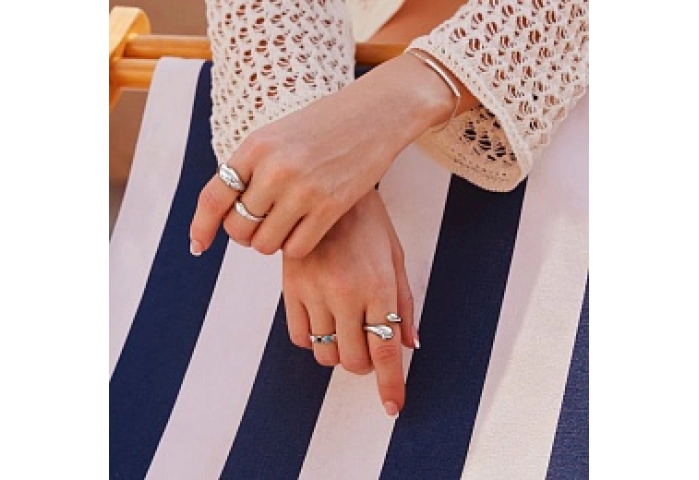 Silver Bold Dome Ring