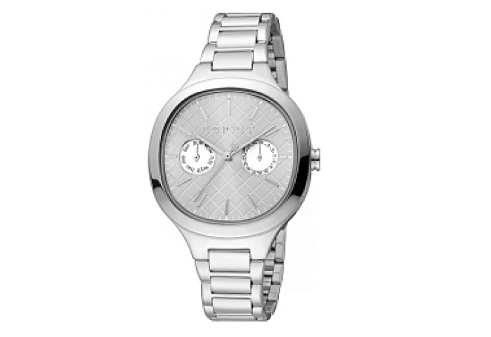 ESPRIT Women Watch, Silver Color Case, Dark Grey D