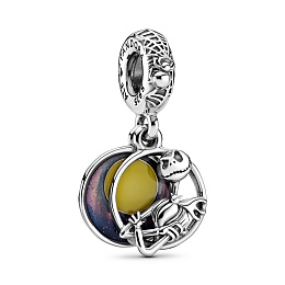Disney Nightmare Before Christmassterling silver danglewith blue and yellowenamel /799148C01