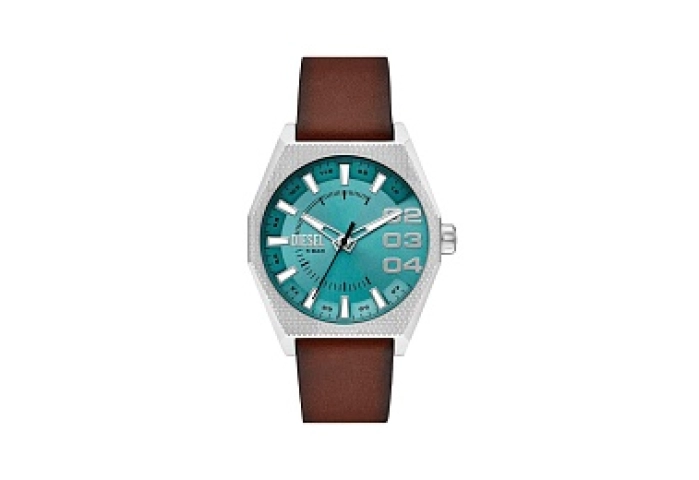 ANALOG WATCH 0 JWL SS LEATHER STRAP
