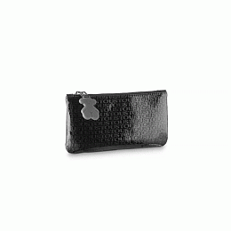 PU,TOILETRY BAG L.,BLACK-BLACK