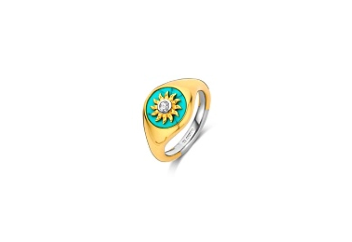 TI SENTO Ring Gilded