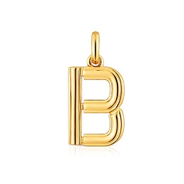 SILVER GOLD PLATED PENDANT B