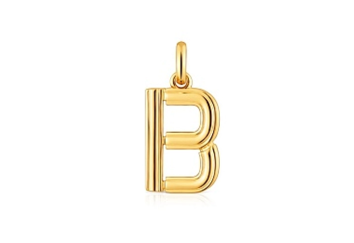 SILVER GOLD PLATED PENDANT B