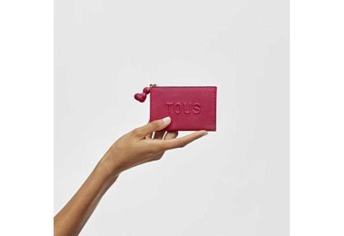 PU.COT,COINPURSE-CARD LARUE NEW FUCHSIA