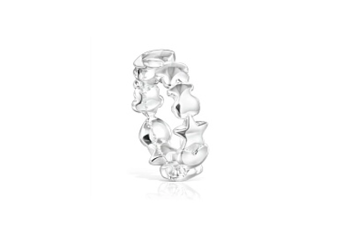SILVER RING MOTIFS N14