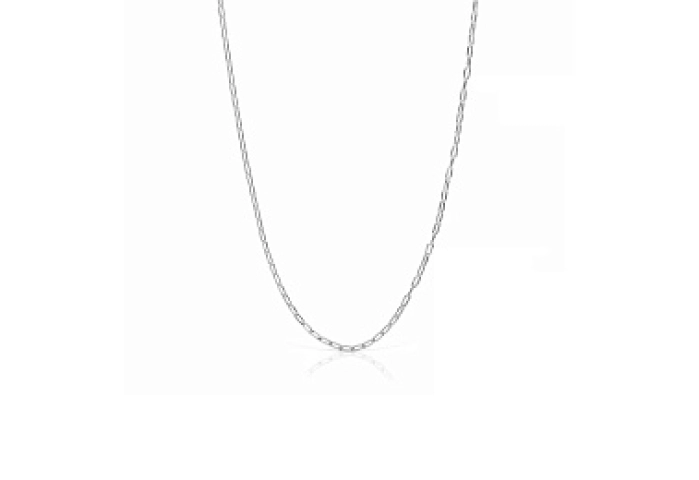SILVER CHOKER OVAL RING 40-45/50CM