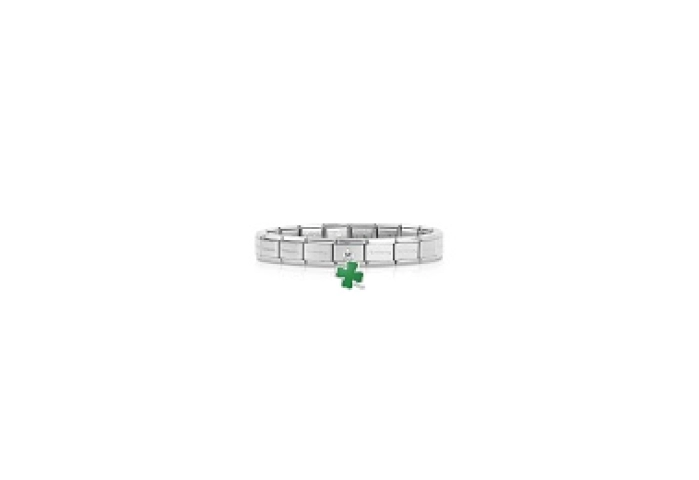 Composable Classic CHARMS acciaio Quadrifoglio ver