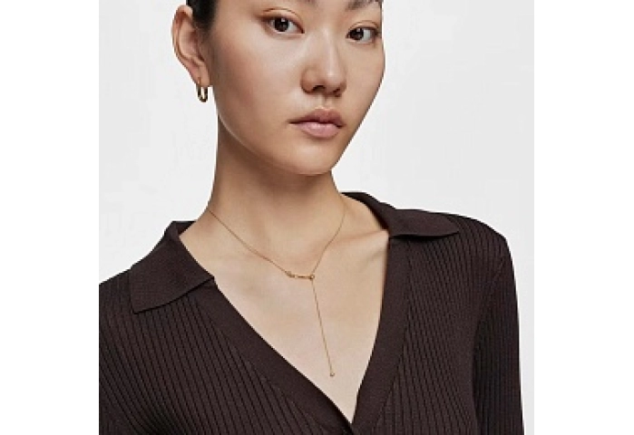 18KT GOLD CHOKER (KF30-200) 50CM