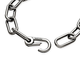 Ruthenium-plated link bracelet/Браслет