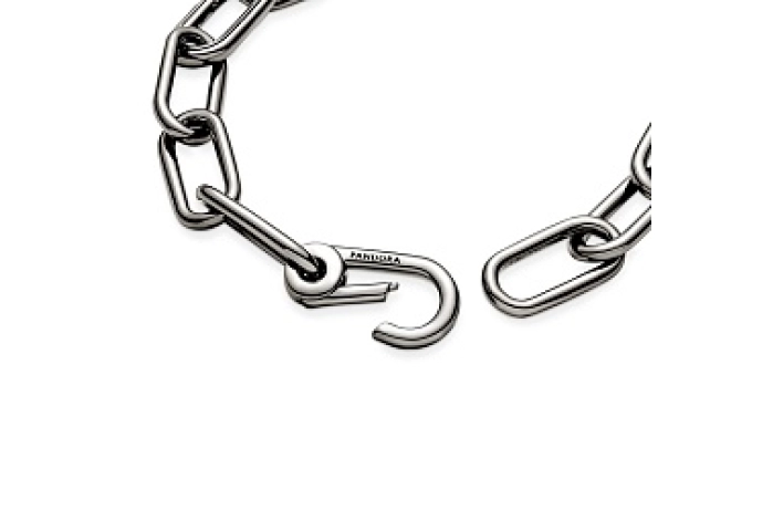 Ruthenium-plated link bracelet/Браслет