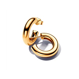 14k Gold-plated hoop earrings