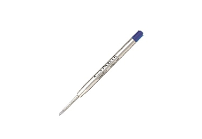 Стержень шариковый объемный Parker &quot;QuinkFlow Ball Point&quot; синий, 98мм, 1,0мм, метал. корпус, 2шт., б