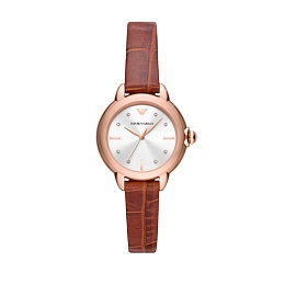 ANALOG WATCH 0 JWL GP LEATHER STRAP