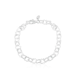 SILVER BRACELET 19CM