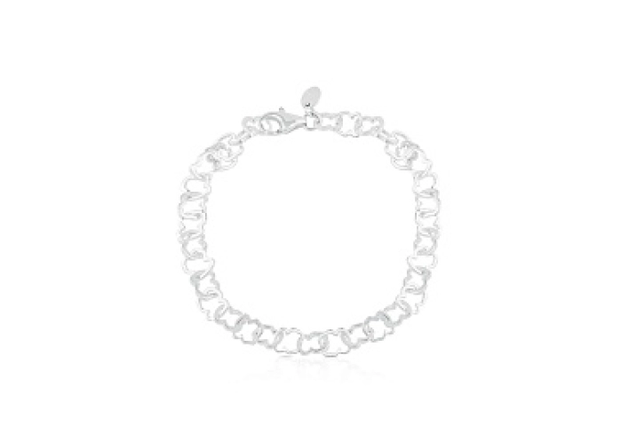 SILVER BRACELET 19CM