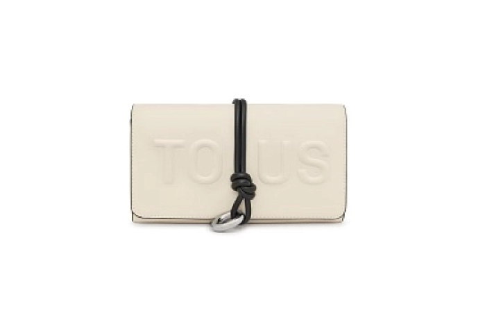 PU.POL,WALLET M.NEW TOUS CLOUD BEIGE
