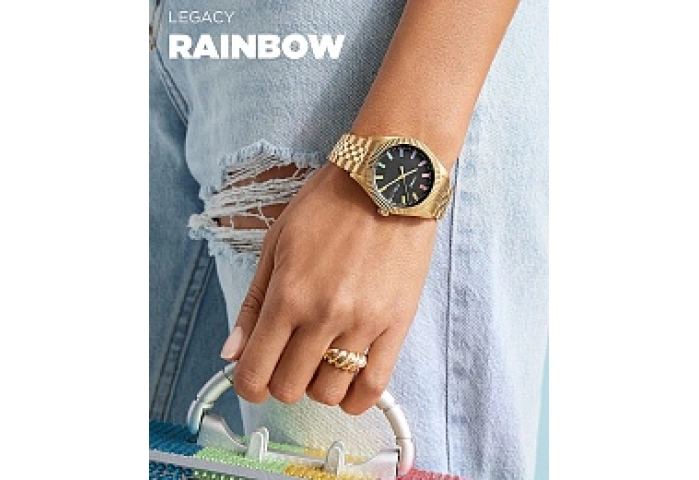 QUARTZ ANALOG WRIST WATCH, 11.50, NO JEWEL, METAL 