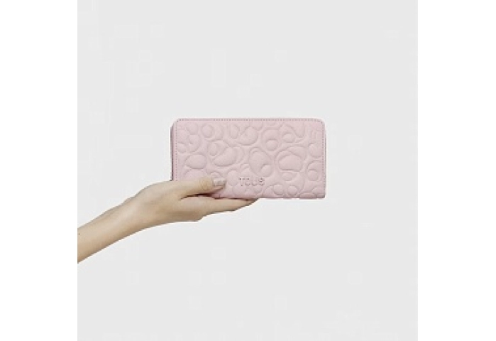 CLEA.COT,WALLET M.T GRETA PINK STICK