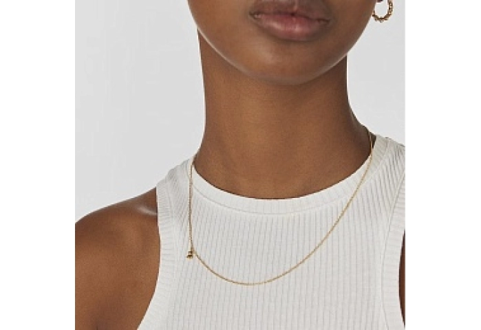 SILVER GOLD PLATED CHOKER BEAR 5MM 45CM