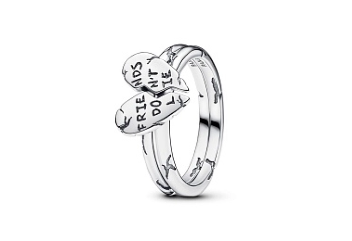 Stranger Things sterling silver splittable ring