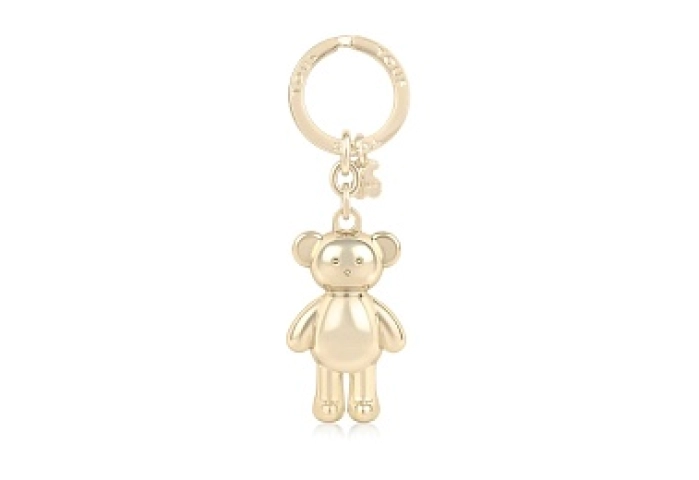 ZNC-LAT,KEY CHAIN, OSO TEDDY BEAR GOLD