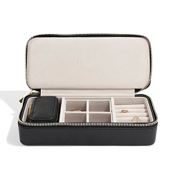 Black Large (with Petite) Travel Box