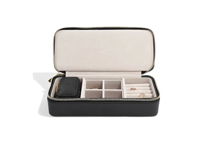Black Large (with Petite) Travel Box