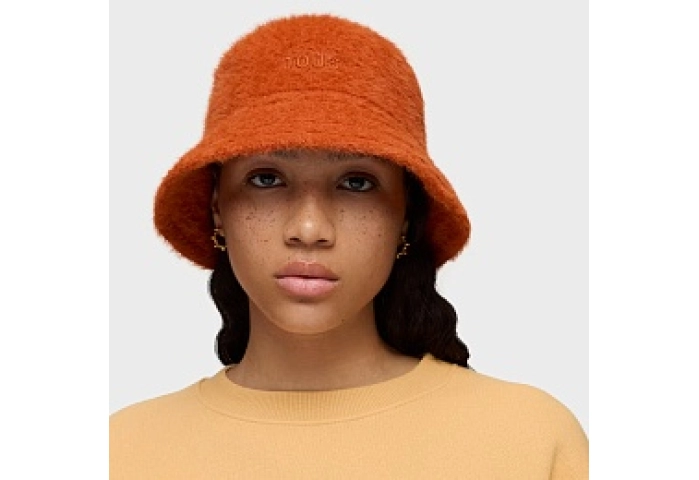 POL.POLI,HAT T FLUFFY ORANGE