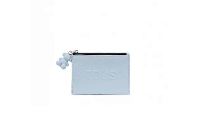 PU.COT,COINPURSE-CARD TLARUE NEW BLUE