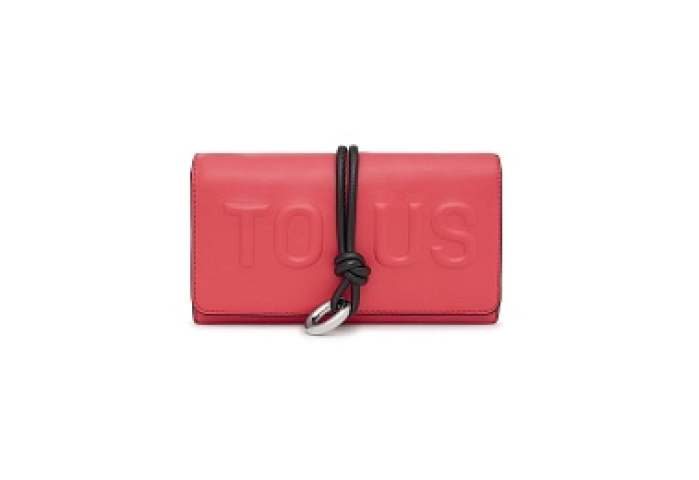 PU.POL,WALLET M.NEW TOUS CLOUD CORAL