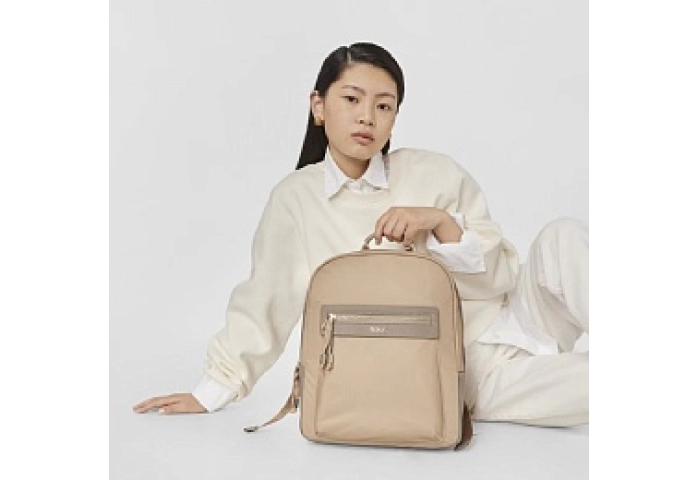 NYLON-PU,BACKPACK,BRUNOCK CHAIN,STONE