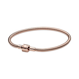 Snake chain Pandora Rose bracelet