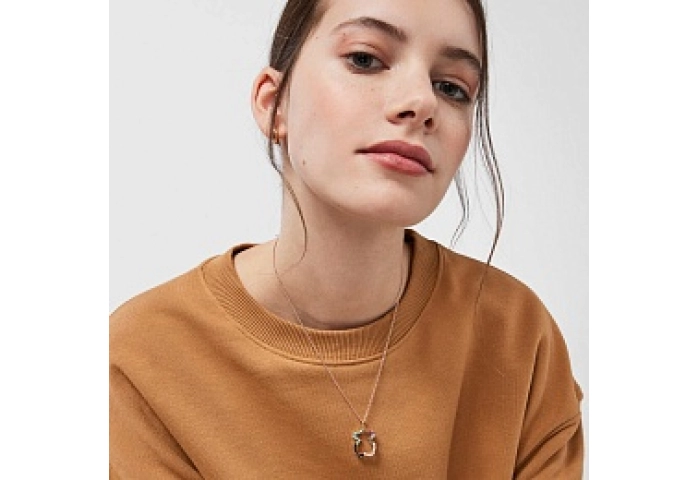 SILVER GOLD PLATED PENDANT  PEARL GEMS