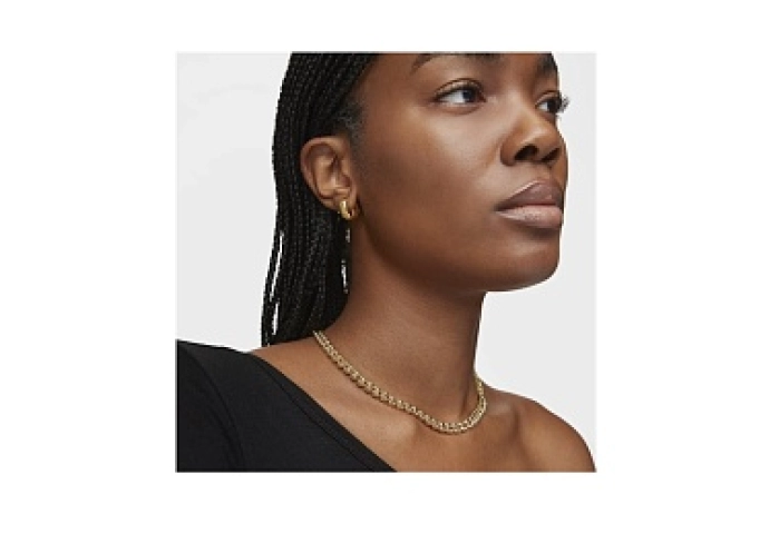 SILVER GOLDPALTED CHOKER BEARS 7,2MM 43CM