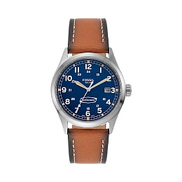 ANALOG WATCH 2 JWL SS LEATHER STRAP