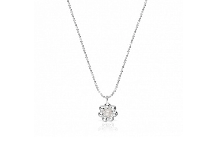 SILVER CHOKER CULTURED PEARL 42CM